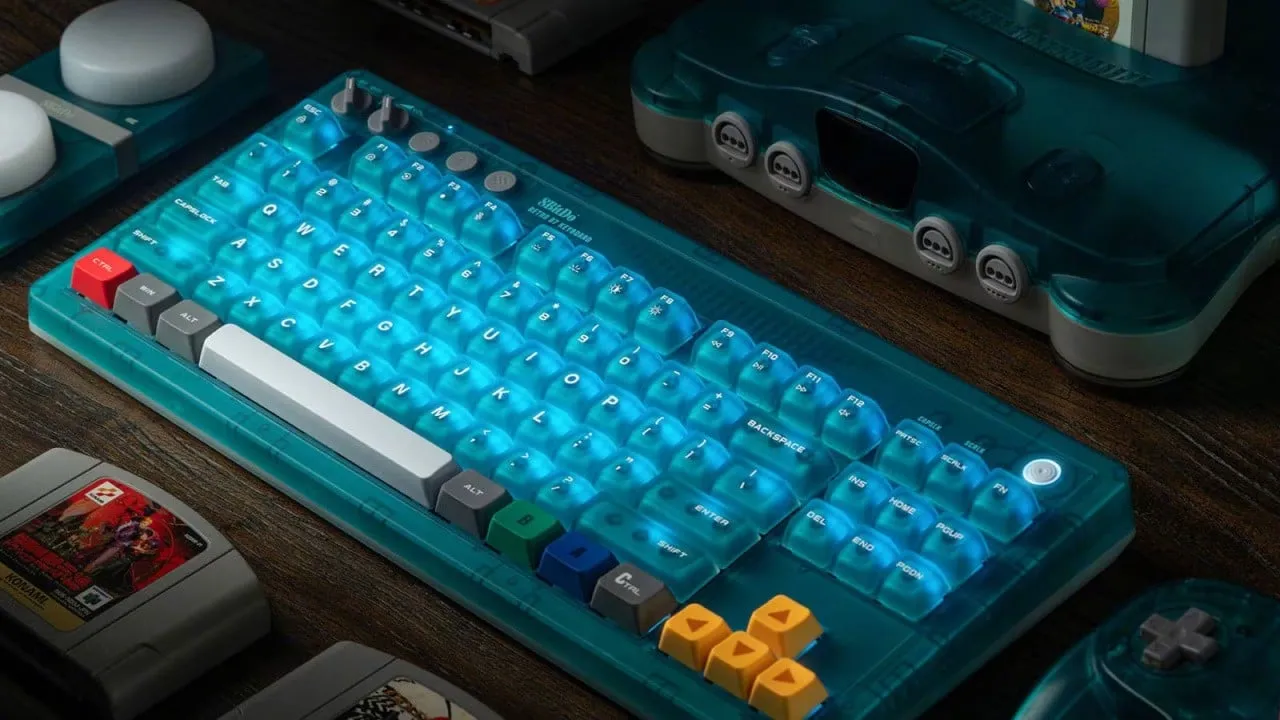 8BitDo stílusosan ünnepli az N64-et új kontrollerrel és billentyűzettel