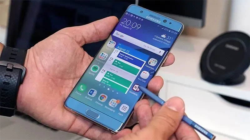 A Samsung világszerte visszahívta a Galaxy Note 7 készüléket