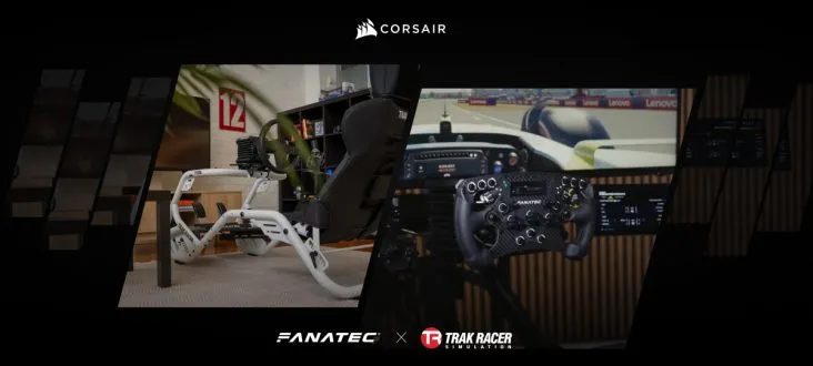 A Corsair felvásárolta a Trak Racert a jövőbeli versenyszimulátorokhoz