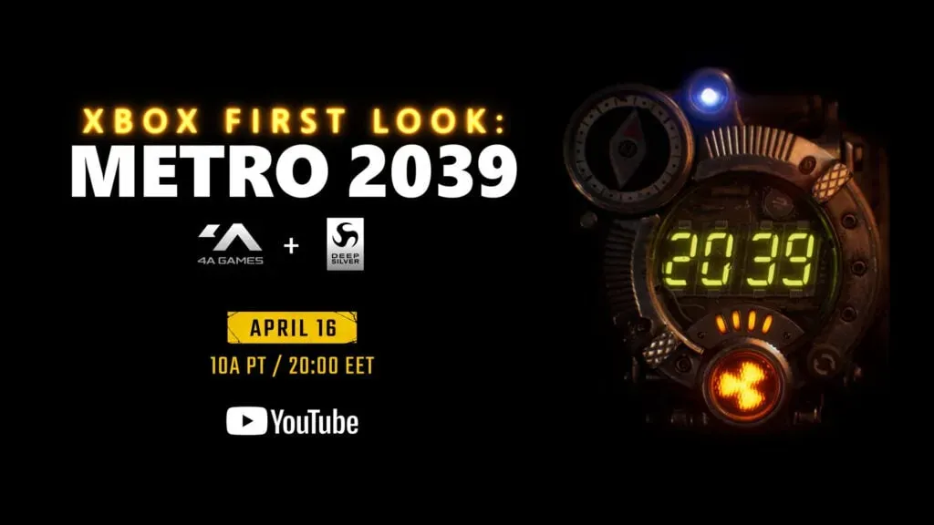 A Metro 2039 bemutatása ezen a héten, erősíti meg a 4A Games