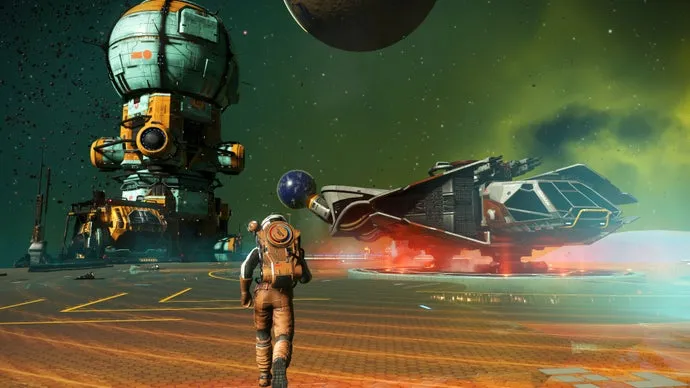 A No Man's Sky 10. évfordulós frissítése megengedi, hogy űrállomásokat irányíts, lebegő orbitális bázisokat építs, és napfényes vakációra indulj