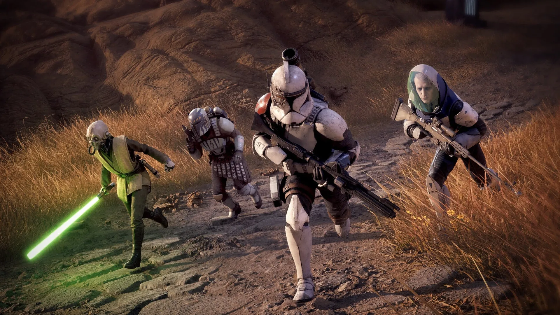 A Star Wars Zero Company szinkronhangjai között ott van a Clone Wars, a Hades II és a Resident Evil több ismert színésze is