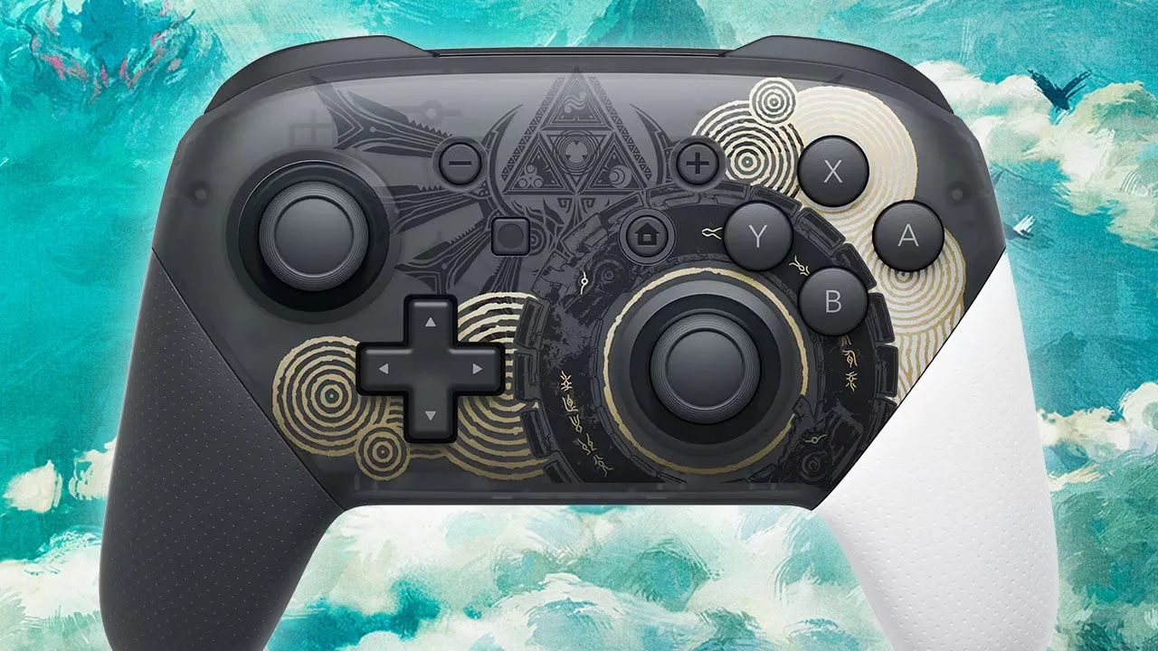 A The Legend of Zelda kiadású Nintendo Switch Pro Controller 55,99 dollárra esett a Black Friday előtt