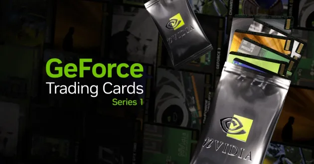 Az Nvidia is beszáll a gyűjtögetős kártyák világába a Trading Cards Series 1 kollekcióval