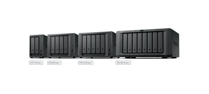 Bemutatta a Synology a DiskStation neo+ NAS-sorozatot