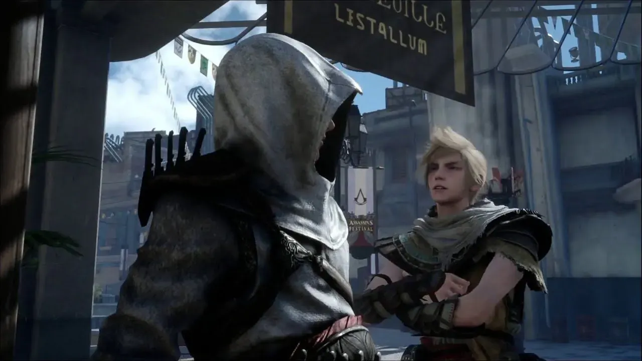 final fantasy 15 assassin's creed