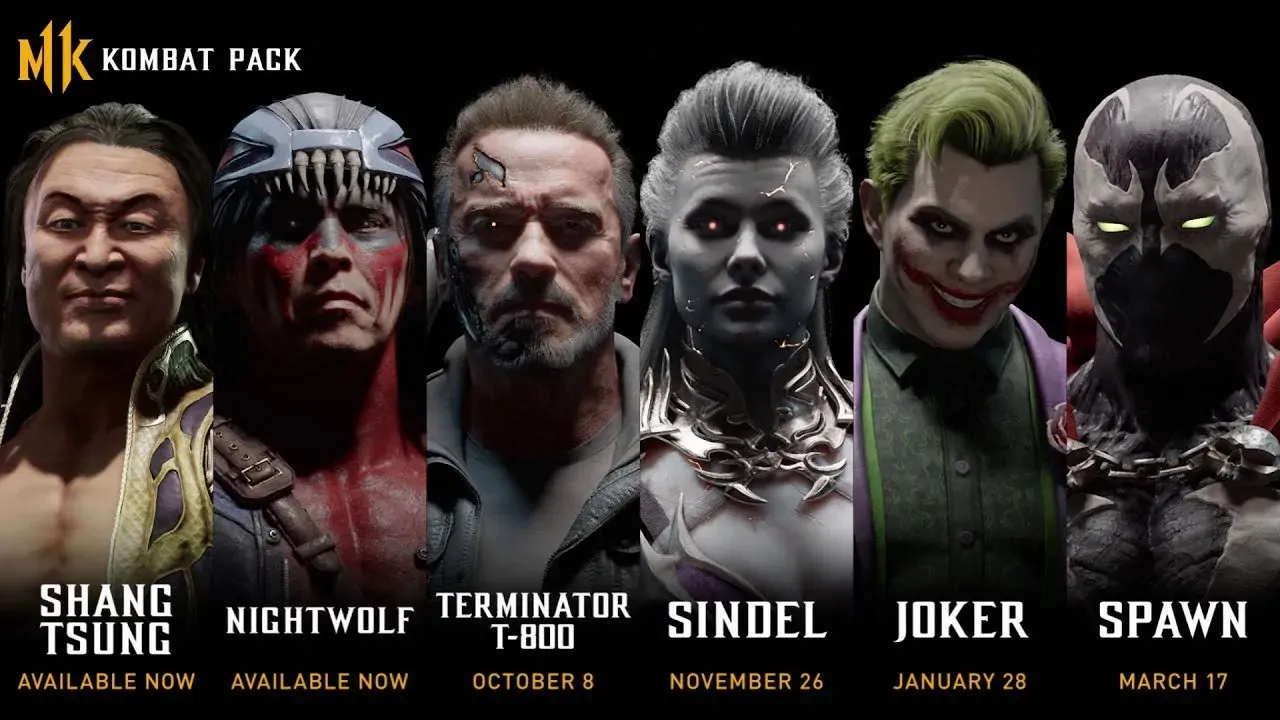 Mortal Kombat 11 Kombat Pack 1 megjelenési dátum