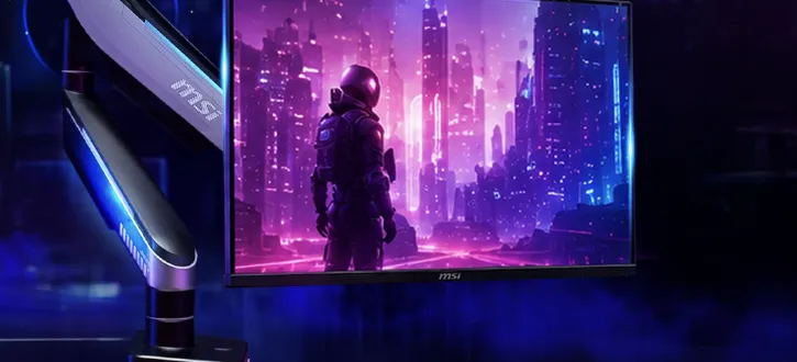 MSI RGB-s monitorkarokat mutat be