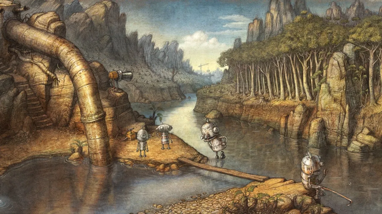 „Nem vagyunk már fiatalabbak, és úgy tűnik, a világ vége felé tart”: az Amanita bemutatta a Machinarium 2-t, a 2009-es robotos kaland folytatását