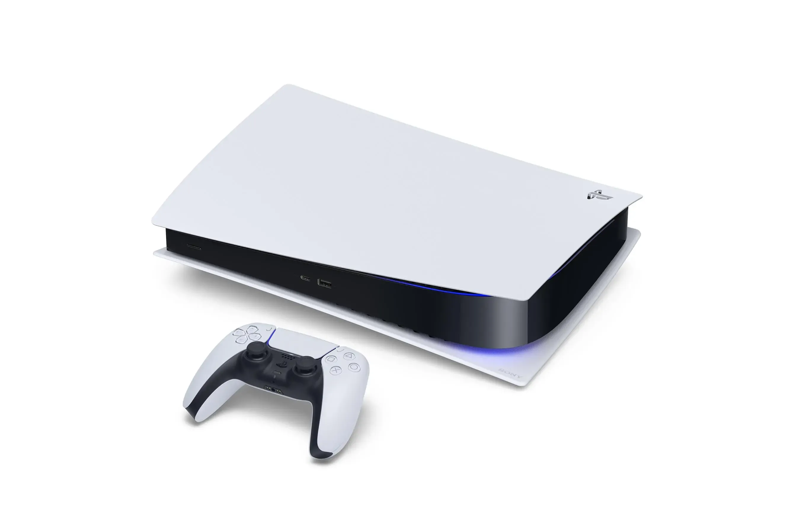 PlayStation 5 Digital Edition fekvő