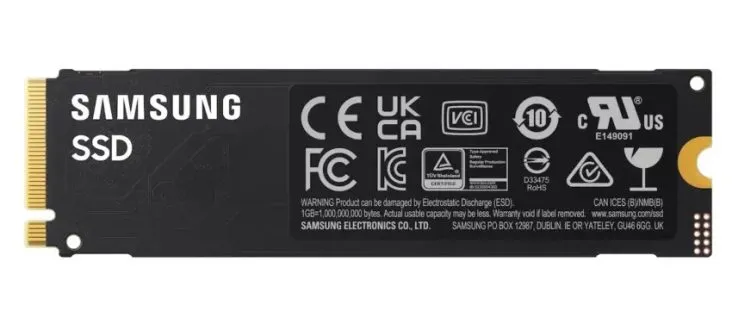 Szivárog a Samsung SSD 990 az hivatalos weboldalon