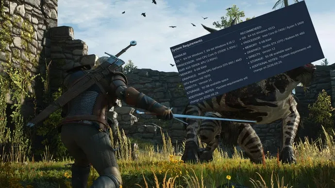 Teljesen frissített Witcher 3: Wild Hunt Remastered gépigény érkezett, ray tracinggel és path tracinggel