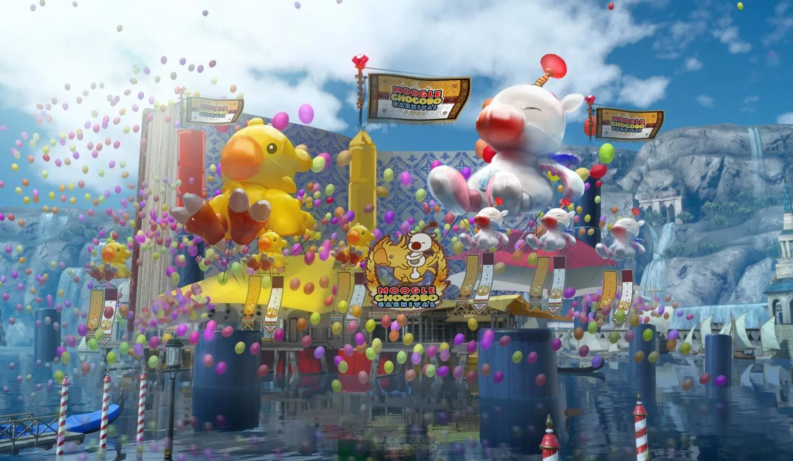 Final Fantasy 15 Moogle Chocobo Carnival