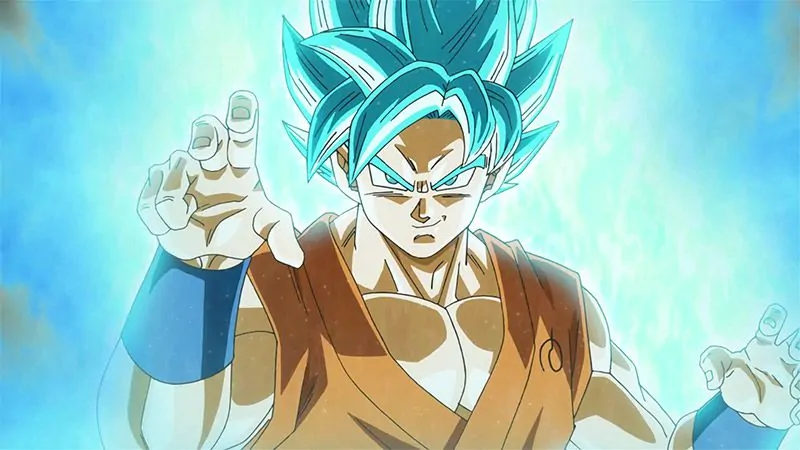 dragon ball fighterz super saiyan blue goku