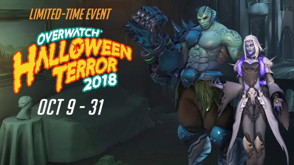 Overwatch Halloween Terror kinézetek
