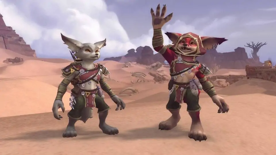 World of Warcraft Vulpera Mechagnome