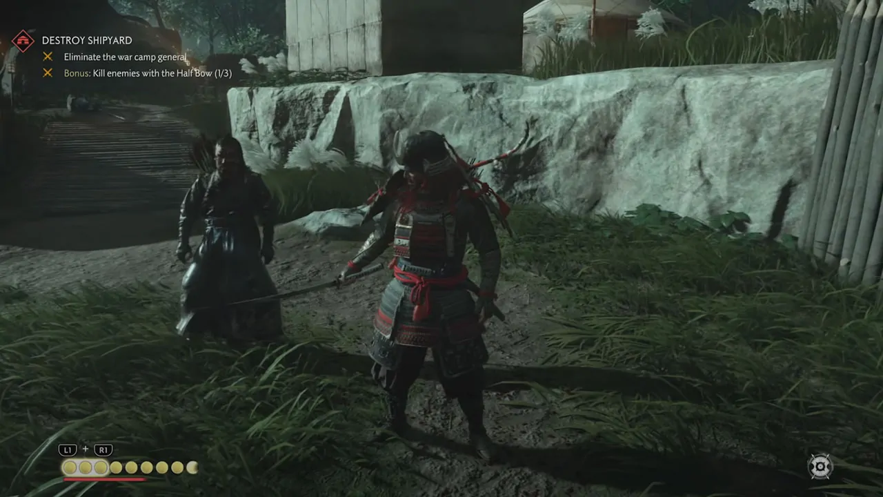 Ghost of Tsushima harcrendszer