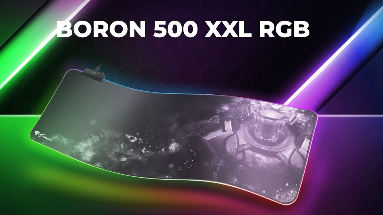 Boron 500 XXL RGB egérpad